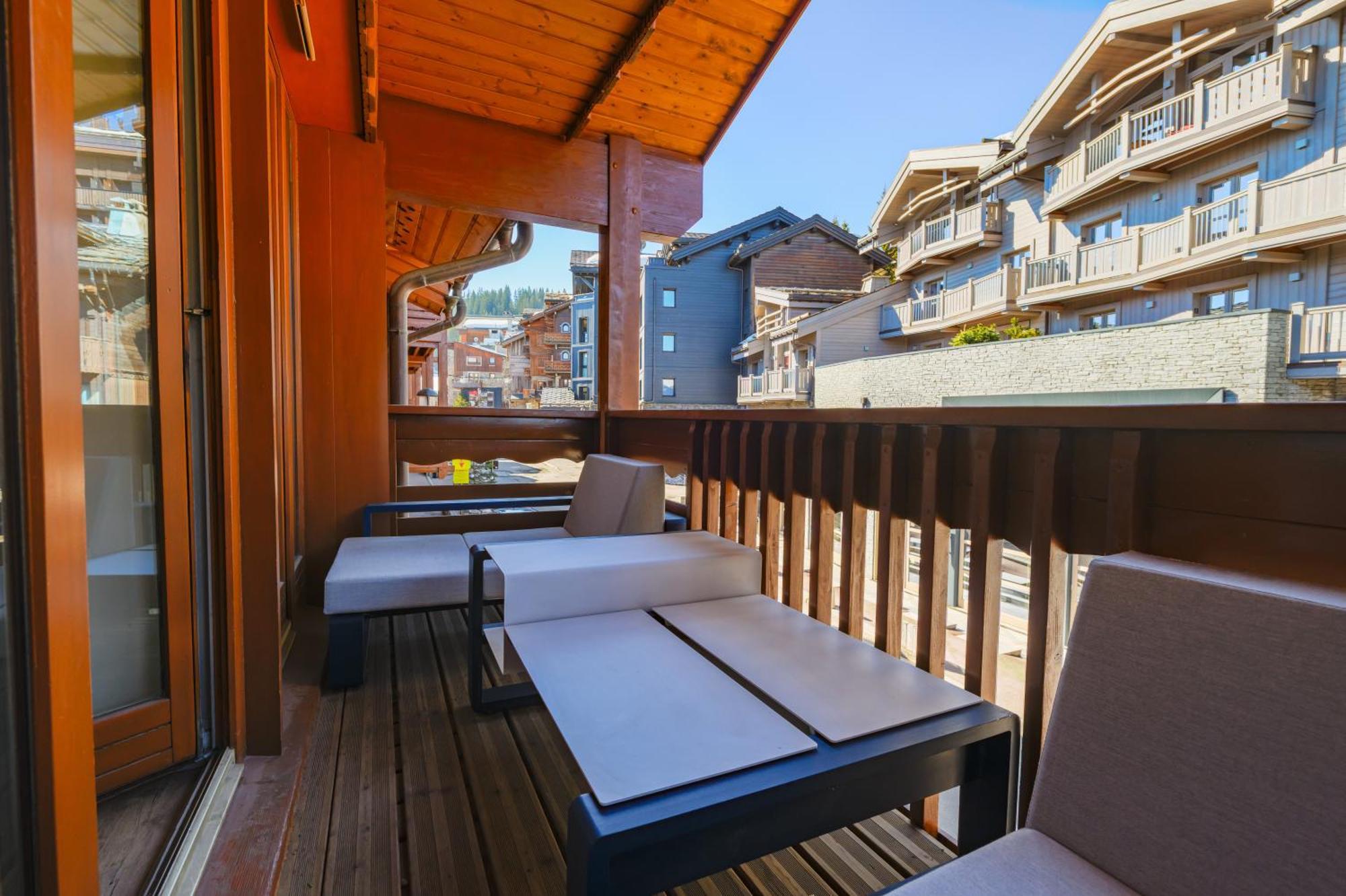 Luxury Suite 70M2 Balcon Courchevel1850 Parking Luaran gambar