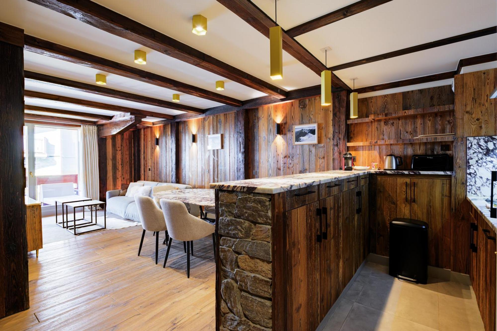 Luxury Suite 70M2 Balcon Courchevel1850 Parking Luaran gambar